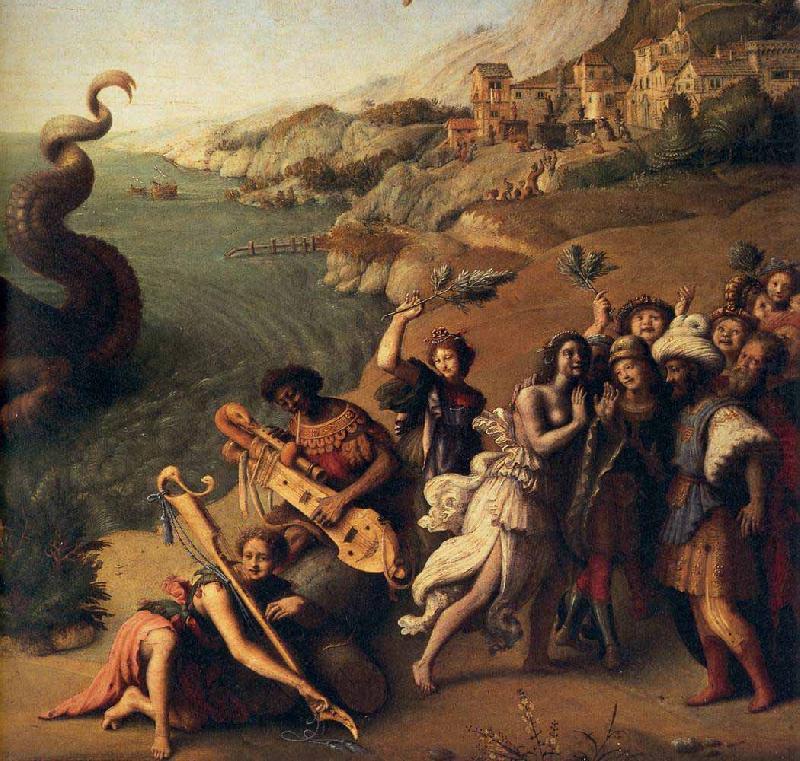 Piero di Cosimo Perseus Frees Andromeda china oil painting image